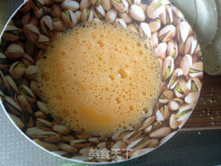 鸡蛋煎馒头片的做法步骤:3