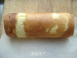 圣诞树桩蛋糕的做法步骤:16