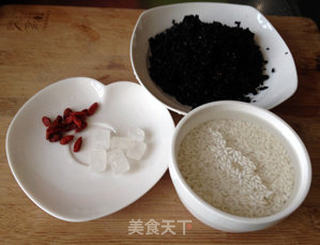 黑芝麻糊的做法步骤:2