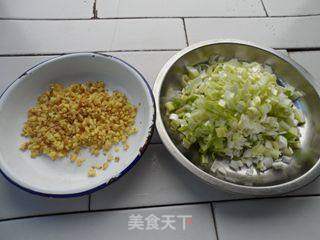 葫芦青椒猪肉饺的做法步骤:3
