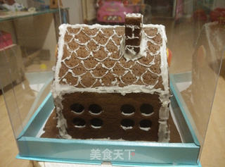 用爱心搭建一栋房子——圣诞姜饼屋的做法步骤:17