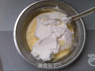 椰蓉蓝莓酸奶蛋糕的做法步骤:8
