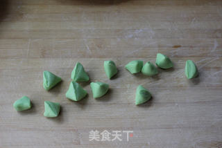 冬至吃饺子咯——讨喜的翡翠蒸饺的做法步骤:7