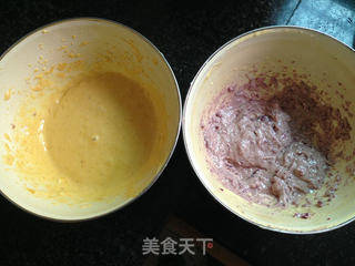双色奶油夹心蛋糕的做法步骤:5