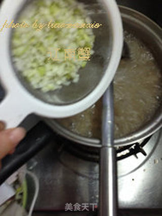 花生牛肉粥的做法步骤:8