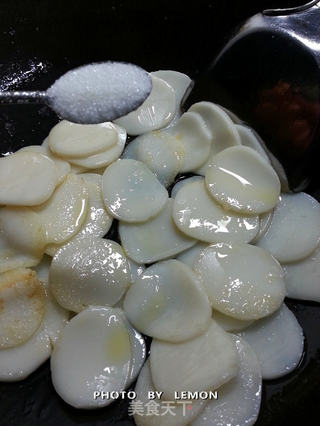 HAPPY DAY - 圣诞年糕 - 花式爆炒年糕的做法步骤:6