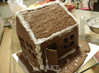 用爱心搭建一栋房子——圣诞姜饼屋的做法步骤:9
