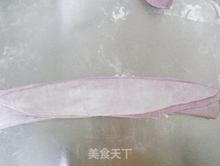 为冬至包上一锅色香味俱全的饺子——紫薯香菇芹菜鲜肉饺的做法步骤:5