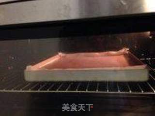 戚风香蕉蛋糕卷的做法步骤:9
