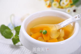 南瓜百合汤—捷赛私房菜的做法步骤：4