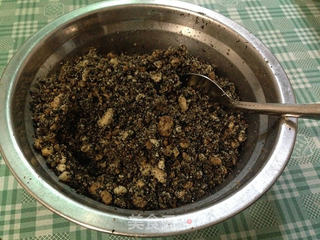 芝麻核桃南瓜饼的做法步骤:5