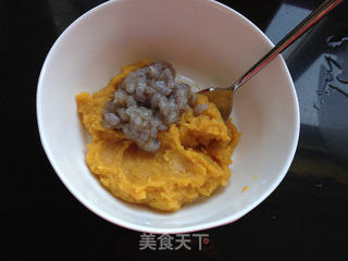 虾仁红薯球的做法步骤:3