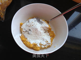 虾仁红薯球的做法步骤:4