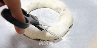 圣诞必备的【麦穗花环面包】的做法步骤:10