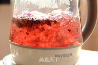 洛神玫瑰饮的做法步骤:5