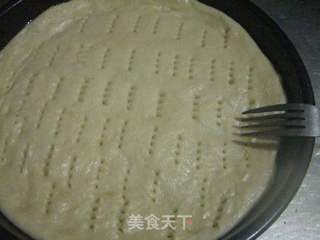 鸡肉玉米披萨的做法步骤:9