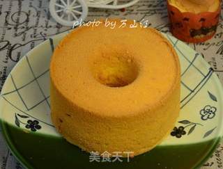 超Q南瓜戚风蛋糕的做法步骤:18