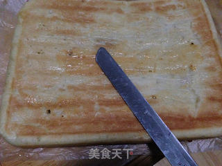 香葱肉松面包卷的做法步骤:11