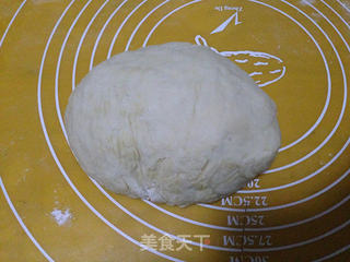 香葱肉松面包卷的做法步骤:5
