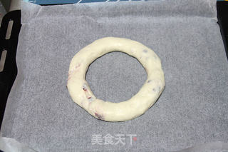 圣诞必备的【麦穗花环面包】的做法步骤:8
