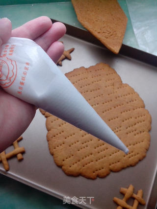 圣诞姜饼屋的做法步骤:14