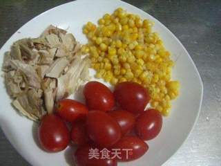 鸡肉玉米披萨的做法步骤:8