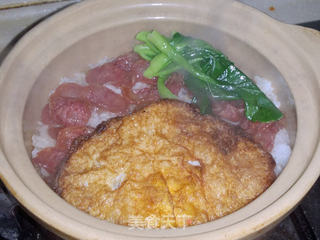 腊肠煲仔饭(山寨版)的做法步骤:7