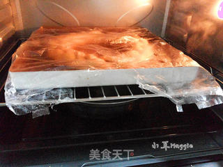 全麦圣诞花环面包(手工揉面)的做法步骤:33