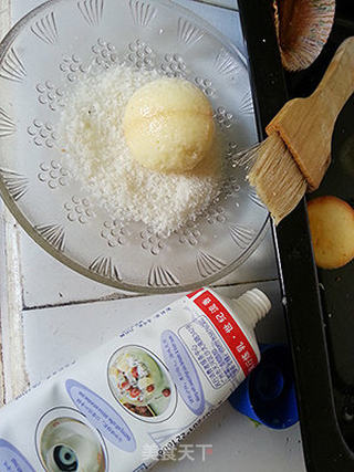 圣诞雪人戚风蛋糕的做法步骤:11