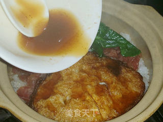 腊肠煲仔饭(山寨版)的做法步骤:8