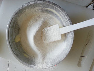 圣诞雪人戚风蛋糕的做法步骤:5