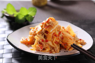 肉末酸笋—自动烹饪锅食谱的做法步骤:4