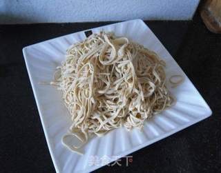 怪味豆腐丝的做法步骤:7