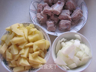 土豆排骨米饭的做法步骤：2