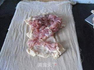 鸡肉卷的做法步骤:6