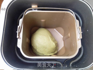 抹茶红豆吐司的做法步骤:5
