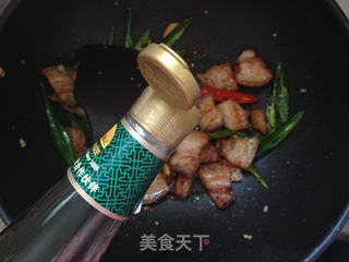 最下饭的辣味菜-----线椒五花肉的做法步骤:8