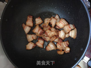 最下饭的辣味菜-----线椒五花肉的做法步骤:5