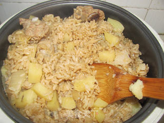土豆排骨米饭的做法步骤：8