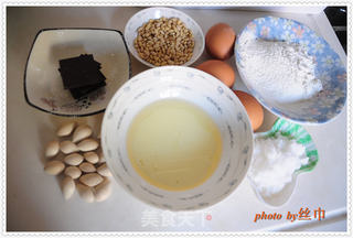 白果无水蛋香饼干的做法步骤：1