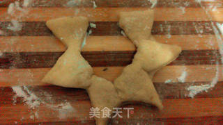 圣诞树面包的做法步骤:7