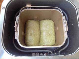 抹茶红豆吐司的做法步骤:9