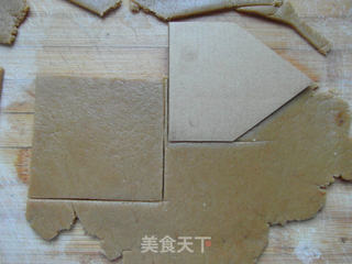 红糖饼干饼屋的做法步骤:8