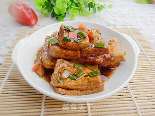 蚝油豆腐的做法步骤:10