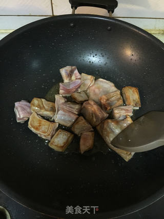 红焖羊排的做法步骤:3