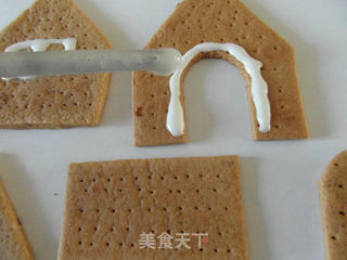 红糖饼干饼屋的做法步骤:21