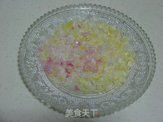 玻璃糖芯花朵饼干的做法步骤:2