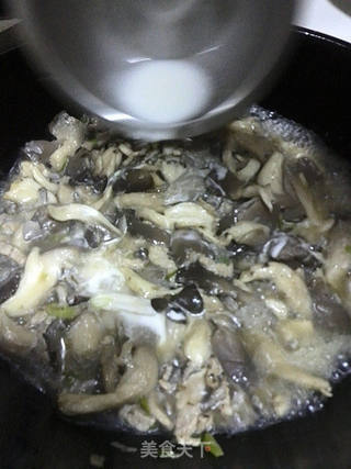 肉丝蘑菇的做法步骤:8
