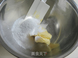 玻璃糖芯花朵饼干的做法步骤:3