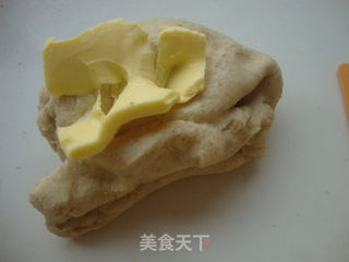 全麦面包的做法步骤:4